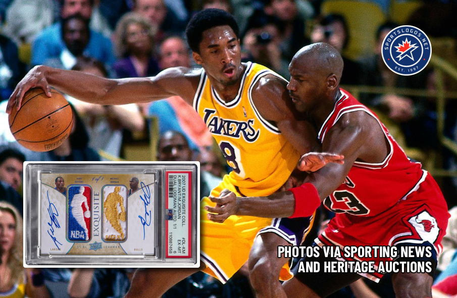 Michael Jordan/Kobe Bryant NBA Logo Card Sells for Record $12.9 Million US