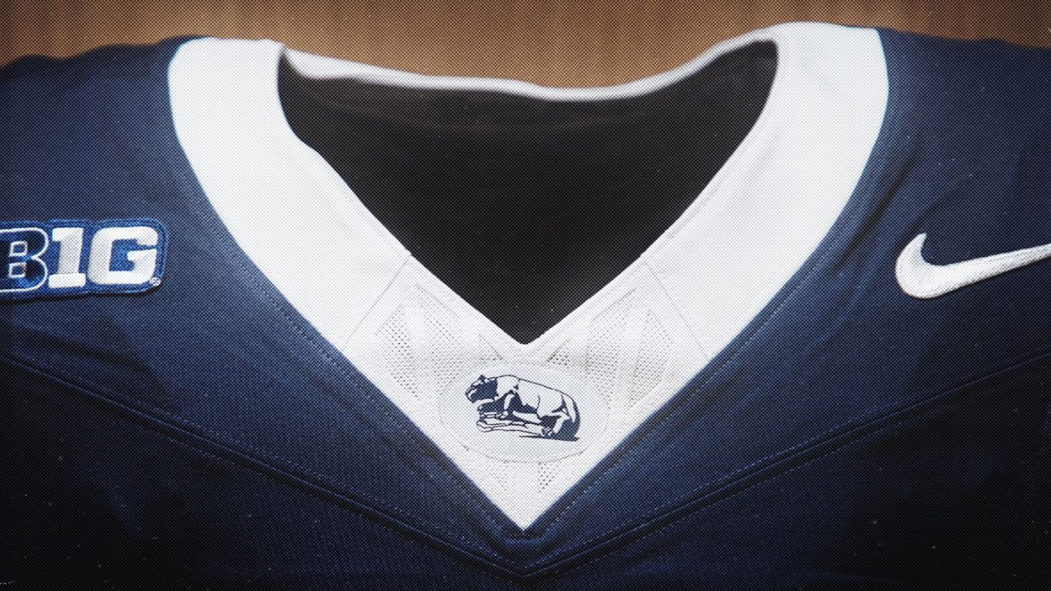 Penn State Nittany Lions Add White Collar To “Generations Of Greatness” Throwback Uniforms