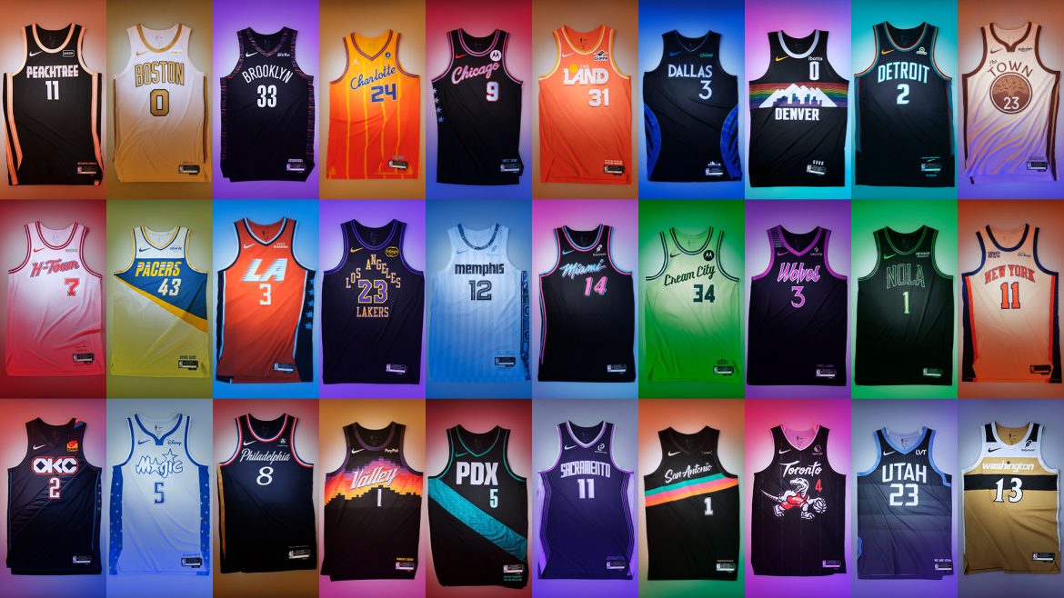 NBA Officially Reveals 2025-26 “Remix” City Edition Uniforms, Courts